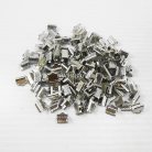 บานพับ โลหะ ขนาด 8 mm  บรรจุ 400 อัน สีเงิน รูป 2