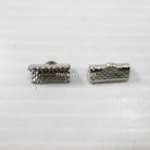 บานพับ โลหะ ขนาด 13 mm  บรรจุ 2 อัน สีเงิน