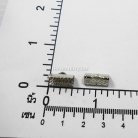 บานพับ โลหะ ขนาด 13 mm  บรรจุ 2 อัน สีเงิน รูป 3