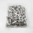 บานพับ โลหะ ขนาด 13 mm  บรรจุ 300 อัน สีเงิน