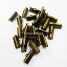 บานพับ โลหะ ขนาด 16 mm  บรรจุ 250 อัน สีทองรมดำ รูป 2