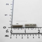 บานพับ โลหะ ขนาด 20 mm  บรรจุ 10 อัน สีเงิน รูป 3