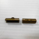 บานพับ โลหะ ขนาด 20 mm  บรรจุ 10 อัน สีทองรมดำ รูป 2