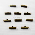 บานพับ โลหะ ขนาด 20 mm  บรรจุ 100 อัน สีทองรมดำ รูป 2