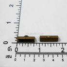 บานพับ โลหะ ขนาด 20 mm  บรรจุ 100 อัน สีทองรมดำ รูป 3