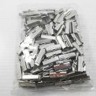 บานพับ โลหะ ขนาด 20 mm  บรรจุ 200 อัน สีเงิน