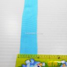 สายผ้า-ผ้ากุ๊น PP  ลายเวอร์จิ้น ขนาด 7 หุน บรรจุ 100 เมตร สีฟ้าอ่อน รูป 3