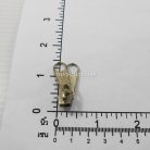 หัวซิปฟันไนลอน ป้าย 2 หาง ขนาดเบอร์ 5  บรรจุ 10 อัน สีนิเกิ้ล รูป 3