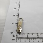 หัวซิปฟันไนลอน ป้าย ขนาดเบอร์ 8  บรรจุ 1 อัน สีนิเกิ้ล รูป 2