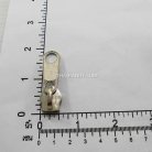 หัวซิปฟันไนลอน ป้าย ขนาดเบอร์ 10  บรรจุ 100 อัน สีนิเกิ้ล รูป 3