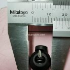 ตัวล็อคเชือก กลมกะโหลก ขนาดจิ๋ว บรรจุ 10 อัน สีดำ รูป 3