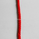 เชือกถักเปีย  PP  ขนาด 8 mm  บรรจุ 1 เมตร สีแดง