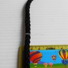 เชือกถักเปีย  PP  ขนาด 8 mm  บรรจุ 500 กรัม สีดำ รูป 3