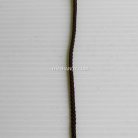 เชือกถักเปีย  PP  ขนาด 3 mm  บรรจุ 1 เมตร สีน้ำตาลเข้ม