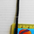 เชือกถักเปีย  PP  ขนาด 3 mm  บรรจุ 1 เมตร สีดำ รูป 2