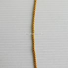 เชือกถักเปีย  PP  ขนาด 3 mm  บรรจุ 500 กรัม สีกากีแกมทอง รูป 2
