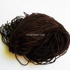 เชือกถักเปีย  PP  ขนาด 3 mm  บรรจุ 500 กรัม สีน้ำตาลเข้ม