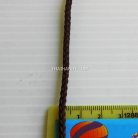 เชือกถักเปีย  PP  ขนาด 3 mm  บรรจุ 500 กรัม สีน้ำตาลเข้ม รูป 3