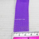 สายผ้า-ผ้ากุ๊น PP  ลายเวอร์จิ้น ขนาด 1 นิ้ว บรรจุ 1 เมตร สีม่วงอ่อน รูป 2