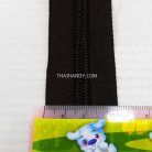 รางผ้าซิปเฉพาะรางซิป ฟันไนลอน ขนาดเบอร์ 8  บรรจุ 1 เมตร สีน้ำตาลเข้ม รูป 2