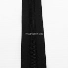 รางผ้าซิปเฉพาะรางซิป ฟันไนลอน ขนาดเบอร์ 10  บรรจุ 1 เมตร สีดำ