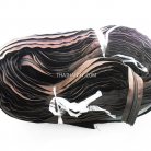 รางผ้าซิปเฉพาะรางซิป ฟันไนลอน ขนาดเบอร์ 10  บรรจุ 100 หลา สีน้ำตาลเข้ม