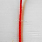 เชือกถักเปีย  PP  ขนาด 4 mm  บรรจุ 500 กรัม สีแดง รูป 3
