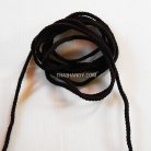 เชือกถักเปีย  PP  ขนาด 4 mm  บรรจุ 1 กิโลกรัม สีน้ำตาลเข้ม รูป 2