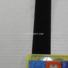 เมจิกเทปตีนตุ๊กแก ด้านขนหน้าเดียว(ตัวเมีย) ขนาด 25 mm  บรรจุ 20 หลา สีดำ รูป 2