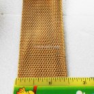 สายผ้า-ผ้ากุ๊น PP  ลายเวอร์จิ้น ขนาด 1.5 นิ้ว บรรจุ 1 เมตร สีกากีแกมทอง รูป 2