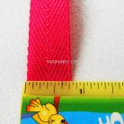 สายผ้า-ผ้ากุ๊น PP  ลายก้างปลา ขนาด 6 หุน (2 cm) บรรจุ 1 เมตร สีชมพู รูป 2