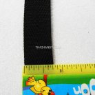 สายผ้า-ผ้ากุ๊น PP  ลายก้างปลา ขนาด 6 หุน (2 cm) บรรจุ 50 เมตร สีดำ รูป 3