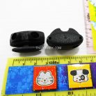 ตัวล็อคเชือก  UFO 2 รู ขนาดใหญ่ บรรจุ 100 อัน สีดำ รูป 3