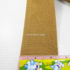 สายผ้า-ผ้ากุ๊น PP  ลายเวอร์จิ้น ขนาด 2.5 นิ้ว บรรจุ 1 เมตร สีกากีแกมทอง รูป 2