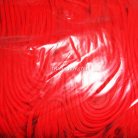 เชือกร่มมีไส้ แพ็ค ขนาด 4 mm  บรรจุ 1 เมตร สีแดง รูป 3