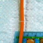 เชือกร่มมีไส้ แพ็ค ขนาด 4 mm  บรรจุ 500 กรัม สีส้มเหลือง รูป 3