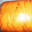 เชือกร่มมีไส้ แพ็ค ขนาด 4 mm  บรรจุ 1000 กรัม สีส้มเหลือง