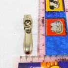 หัวซิปฟันไนลอน เล็บหนา ขนาดเบอร์ 5  บรรจุ 100 อัน สีเงิน รูป 3