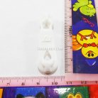 หัวซิปฟันไนลอน พลาสติก sport  ขนาดเบอร์ 5  บรรจุ 300 อัน สีขาว รูป 3