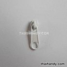 หัวซิปฟันไนลอน ป้าย ขนาดเบอร์ 3  บรรจุ 500 อัน สีขาว รูป 2