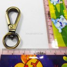 คอหมาโลหะ แฟชั่น ขนาด 1.5x4.8 cm  บรรจุ 1 อัน สีทองรมดำ รูป 2