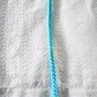 เชือกถักเปีย  PP  ขนาด 4 mm  บรรจุ 500 กรัม สีฟ้าอ่อน รูป 2