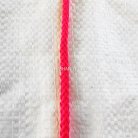 เชือกถักเปีย  PP  ขนาด 4 mm  บรรจุ 500 กรัม สีชมพูบานเย็นนีออน รูป 2