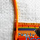 เชือกร่มมีไส้ แพ็ค ขนาด 3 mm  บรรจุ 500 กรัม สีส้มเหลือง รูป 2