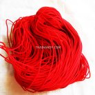 เชือกร่มมีไส้ แพ็ค ขนาด 3 mm  บรรจุ 500 กรัม สีแดง