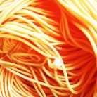 เชือกร่มมีไส้ แพ็ค ขนาด 3 mm  บรรจุ 1000 กรัม สีส้มเหลือง รูป 2