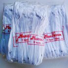 รางผ้าซิปสำเร็จรูป ฟันไนลอน ขนาดเบอร์ 3 ยาว 6 นิ้ว บรรจุ 30 โหล สีขาว