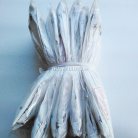 รางผ้าซิปสำเร็จรูป ฟันไนลอน ขนาดเบอร์ 5 ยาว 10 นิ้ว บรรจุ 30 โหล สีครีม