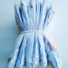 รางผ้าซิปสำเร็จรูป ฟันไนลอน ขนาดเบอร์ 5 ยาว 10 นิ้ว บรรจุ 30 โหล สีขาว