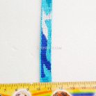 สายผ้า-ผ้ากุ๊น Cotton (ฝ้าย) การ์ตูน 2 หน้า ขนาด 3 หุน (1 cm) บรรจุ 1 เมตร สีฟ้า รูป 3